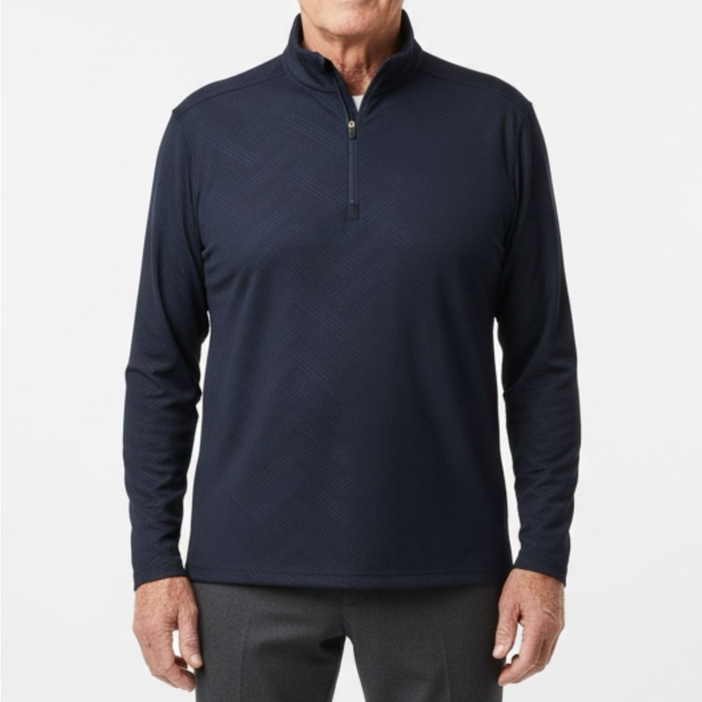 Men's Gerry‎ Navy Quarter-Zip Pullover